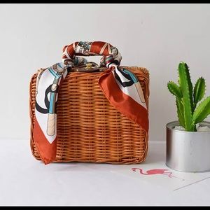 Madison Square Straw Bag 